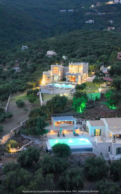 Villa Kastraki: Visningar