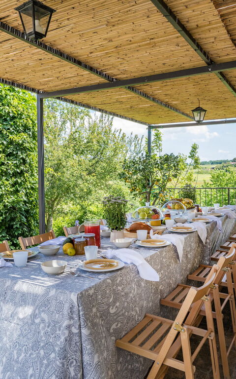 Villa a Casa di Giovanni: Balkong / terrass / uteplats, Exteriör, Utomhus