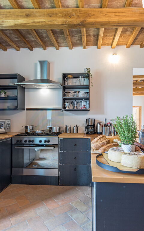 Villa a Casa di Giovanni: Kök
