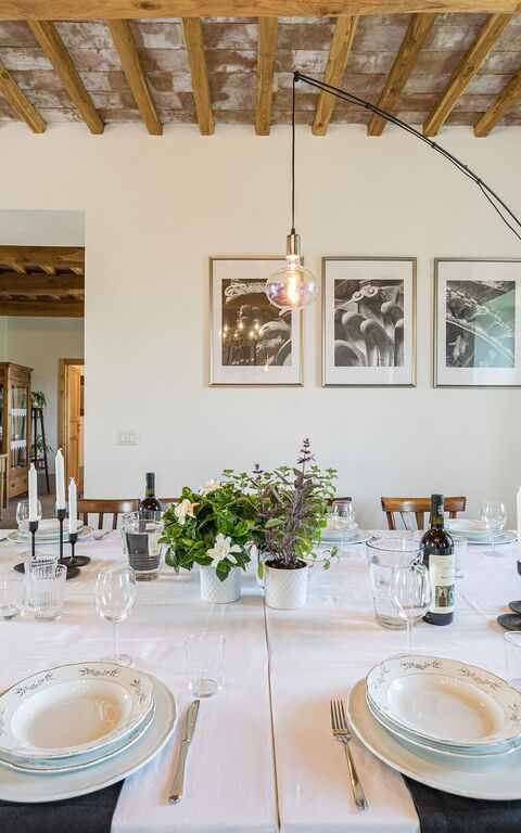 Villa a Casa di Giovanni: Lunchrum, Vardagsrum