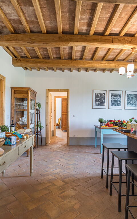 Villa a Casa di Giovanni: Kök