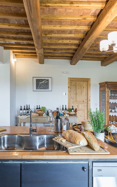 Villa a Casa di Giovanni: Kök