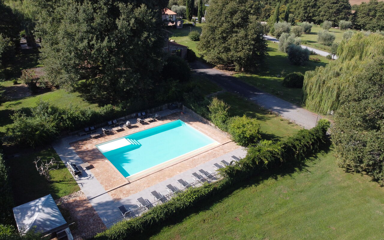 Borgo di Campagna Il Tesoro: Exteriör, slå samman, Trädgård, Utomhus