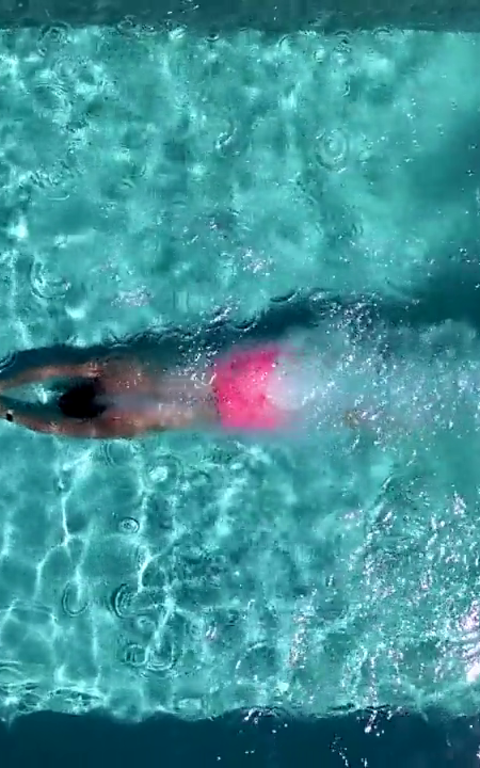 Semesterhus med spektakulär pool